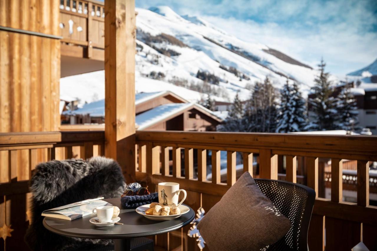 Terresens - Neige Et Soleil Aparthotel Les Deux Alpes Buitenkant foto